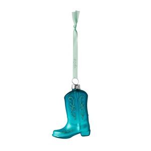 Taylor Swift Debut Era Blue Boot Ornament • New in Box • Rare 2025 Release